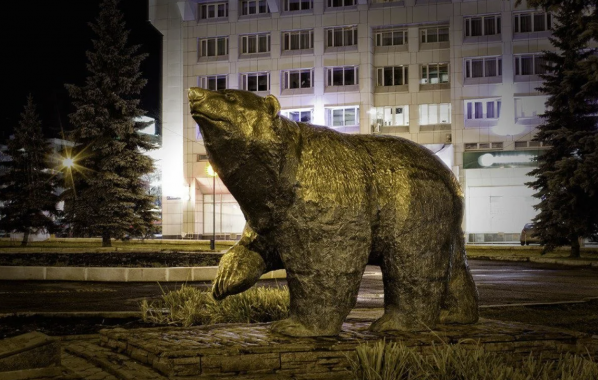 Скульптура "Пермский медведь"