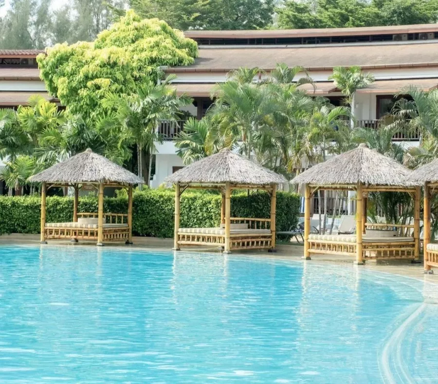 Отель Arinara Beach Resort Phuket в Пхукете: Отель, Hotel, Ресторан, Бассейн, Restaurant, Swimming Pool,