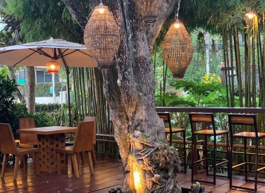 Кафе TARA в Пхукете: Сад, Ресторан, Бар, Кафе, Тайская Кухня, Restaurant, Bar, Cafe, Thai Cuisine, Garden,