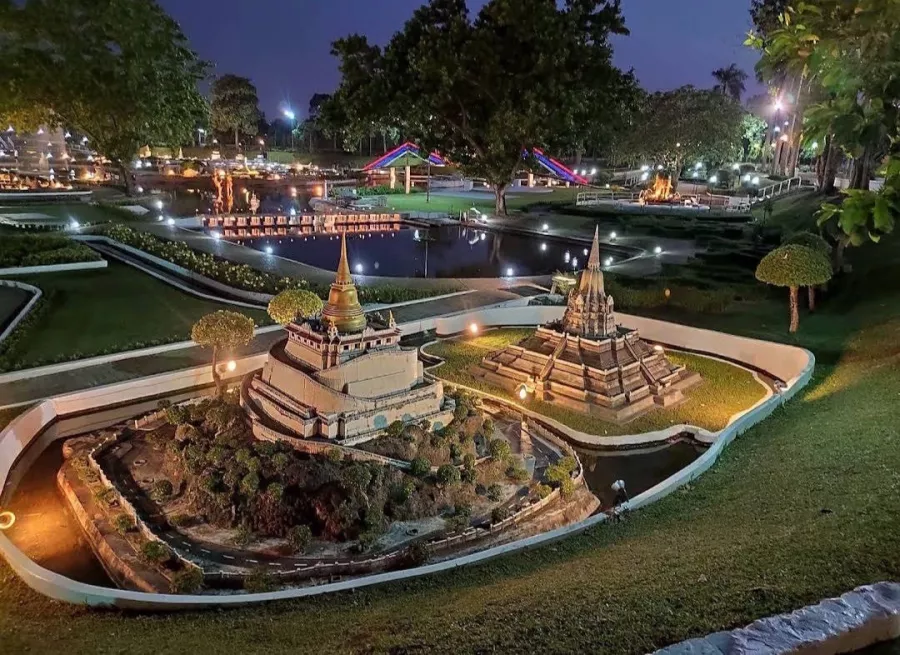 Тематический Парк Mini Siam в Паттайе: Парк, Музей, Достопримечательности, Sights, Park, Museum,
