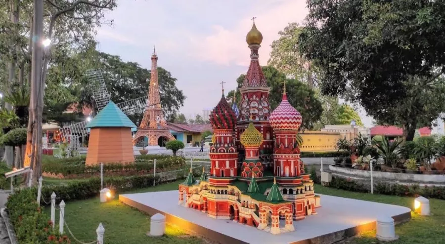 Тематический Парк Mini Siam в Паттайе: Парк, Музей, Достопримечательности, Sights, Park, Museum,