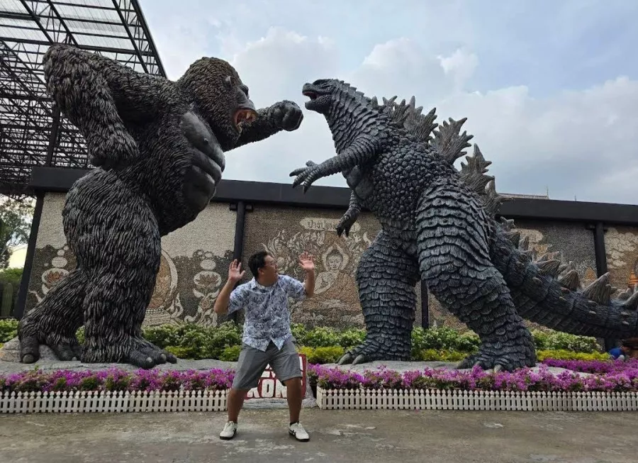 Ботанический Сад Nong Nooch в Паттайе: Garden, Plants, Dinosaurs, Elephants, Сад, Растения, Динозавры, Слоны, Шоу, Show,