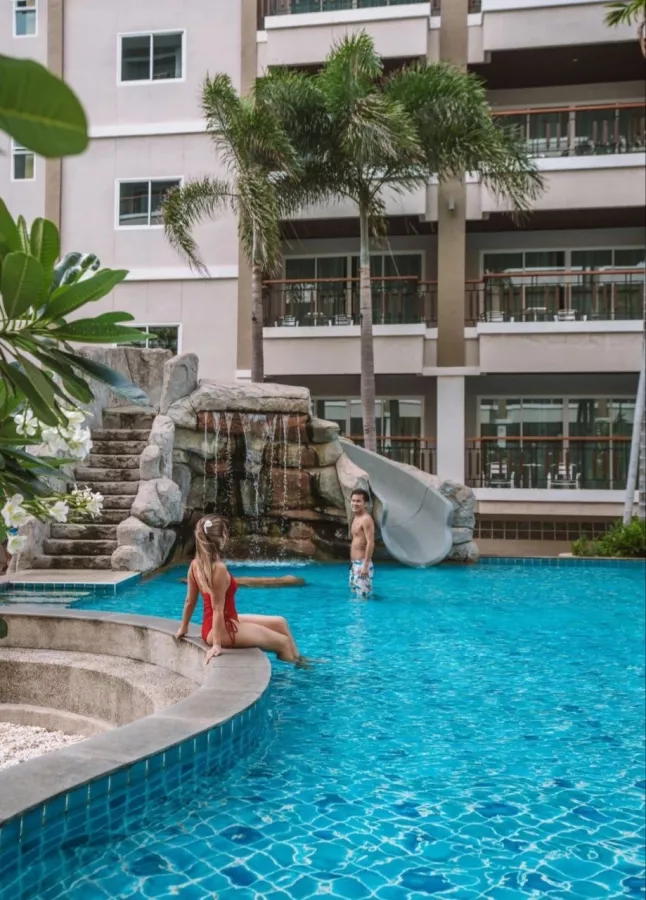 Отель Welcome World Beachfront Resort в Паттайе: Hotel, Отель, Бассейн, Swimming Pool, Bar, Massage, Fitness , Бар, Массаж, Фитнес, Йога , Yoga,