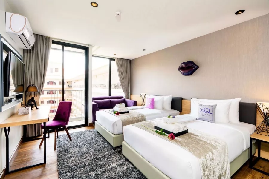 Отель XQ Pattaya Hotel в Паттайе: Отель, Бассейн, Тренажёрный Зал, Ресторан, Hotel, Swimming Pool, Restaurant , Gym,