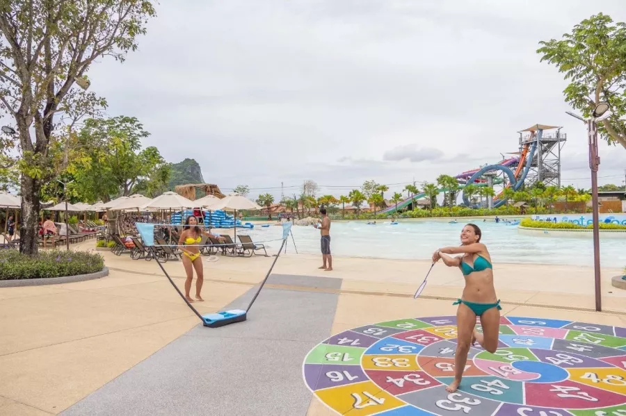 Аквапарк Ramayana в Паттайе: Аквапарк, Бассейн, Кафе, Swimming Pool, Cafe, Waterpark, Slides, Горки,