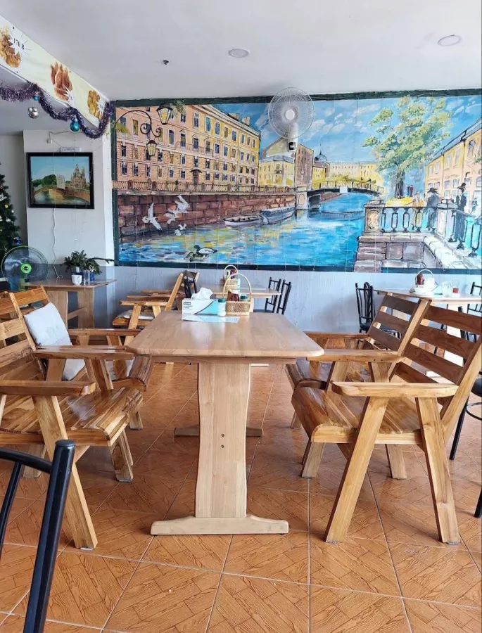 Ресторан Sankt-Petersburg в Паттайе: Еда, Ресторан, Русская кухня,