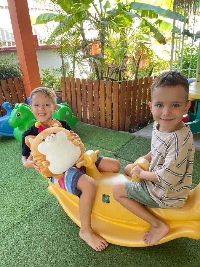 Детский Сад Семицветик в Паттайе: Детский Сад, Kindergarten , Education , Обучение, Kids Playground , Детская Площадка,
