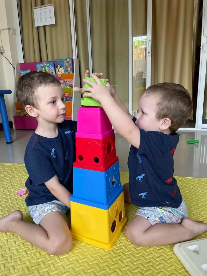 Детский Сад Семицветик в Паттайе: Детский Сад, Kindergarten , Education , Обучение, Kids Playground , Детская Площадка,