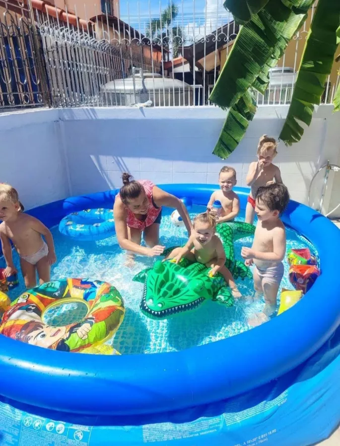 Детский Сад Happy Kids в Паттайе: Детский Сад, Бассейн, Обучение, Рисование, Kindergarten, Swimming Pool, Drawing , Education , Детская Площадка , Kids Playground ,