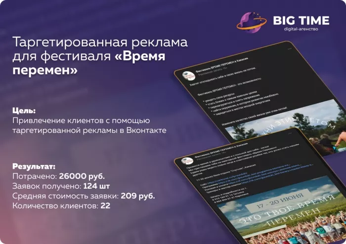 SEO-аудит Big time в Красноярске: Реклама, SEO, IT сервисы, 