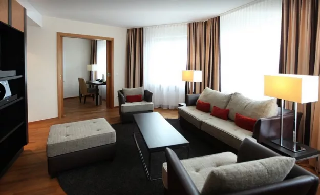 Отель Lindner Hotel Frankfurt Main Plaza