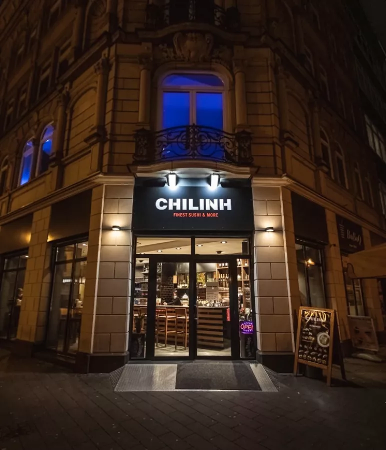 Японский ресторан Chilinh Restaurant в Франкфуртe-на-Майне: Куда сходить , Кафе, Салаты, Мясо, Роллы, Ресторан, Еда,