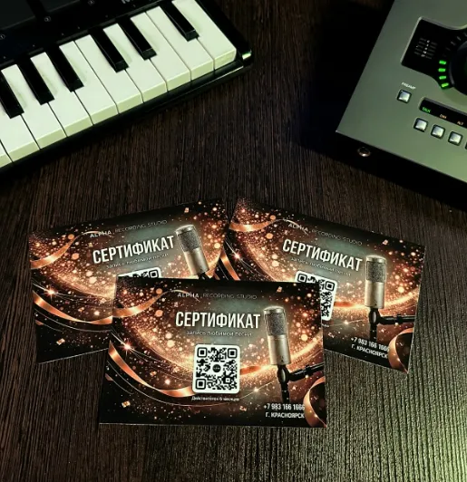 Студия звукозаписи  Alpha