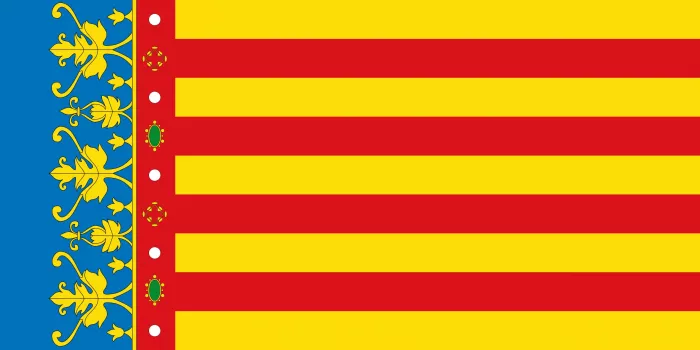 Флаг города Валенсия